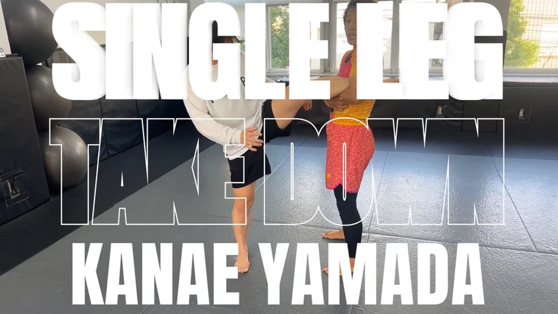 SINGLE LEG TAKE DOWN/KANAE YAMADA