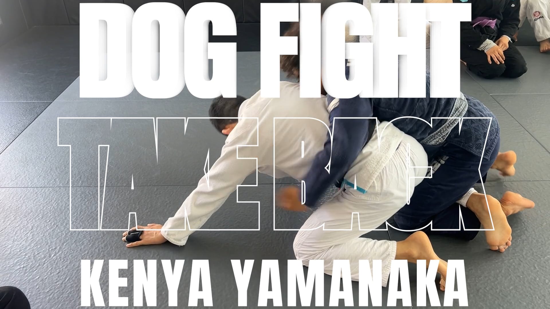 TAKE BACK FROM DOG FIGHT POSITION/KENYA YAMANAKA