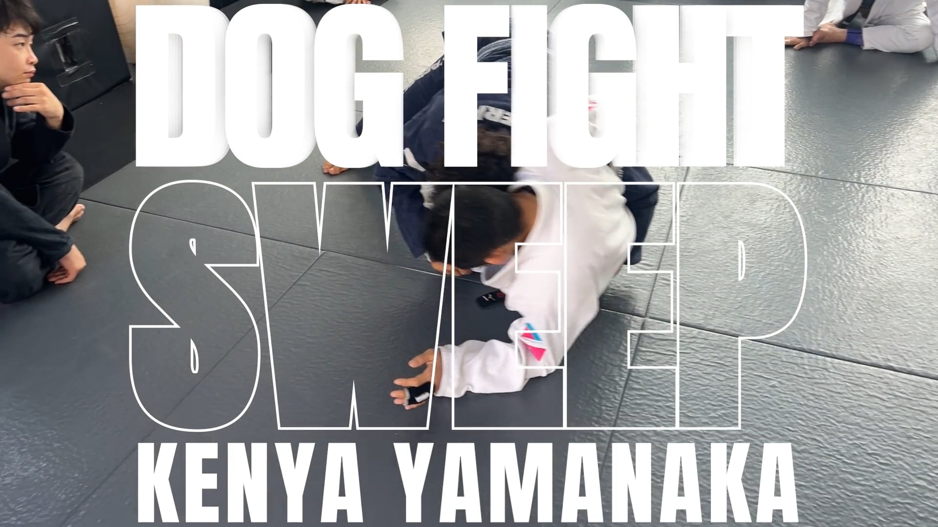 TACKLE SWEEP FROM DOG FIGHT POSITION/KENYA YAMANAKA