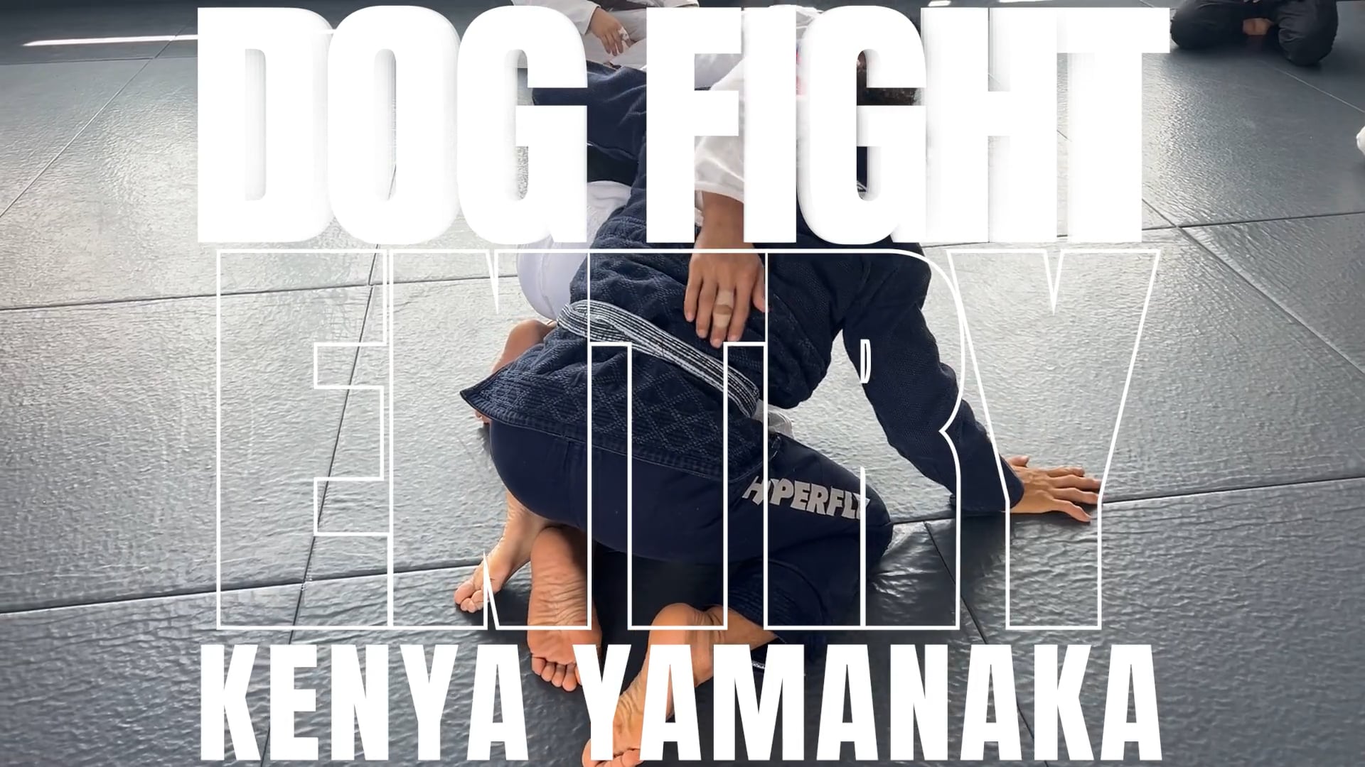 DOG FIGHT POSITION ENTRY FROM COYOTE HALF GUARD/KENYA YAMANAKA