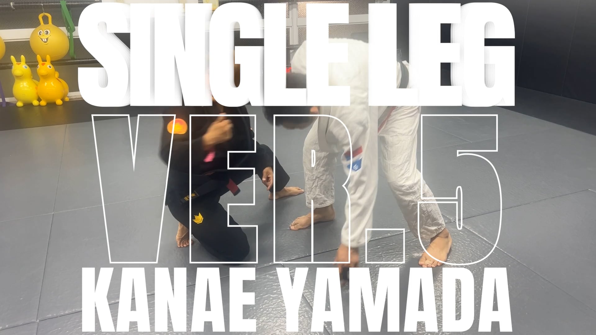 note GI SINGLE LEG TACKLE VER.5 KANAE YAMADA