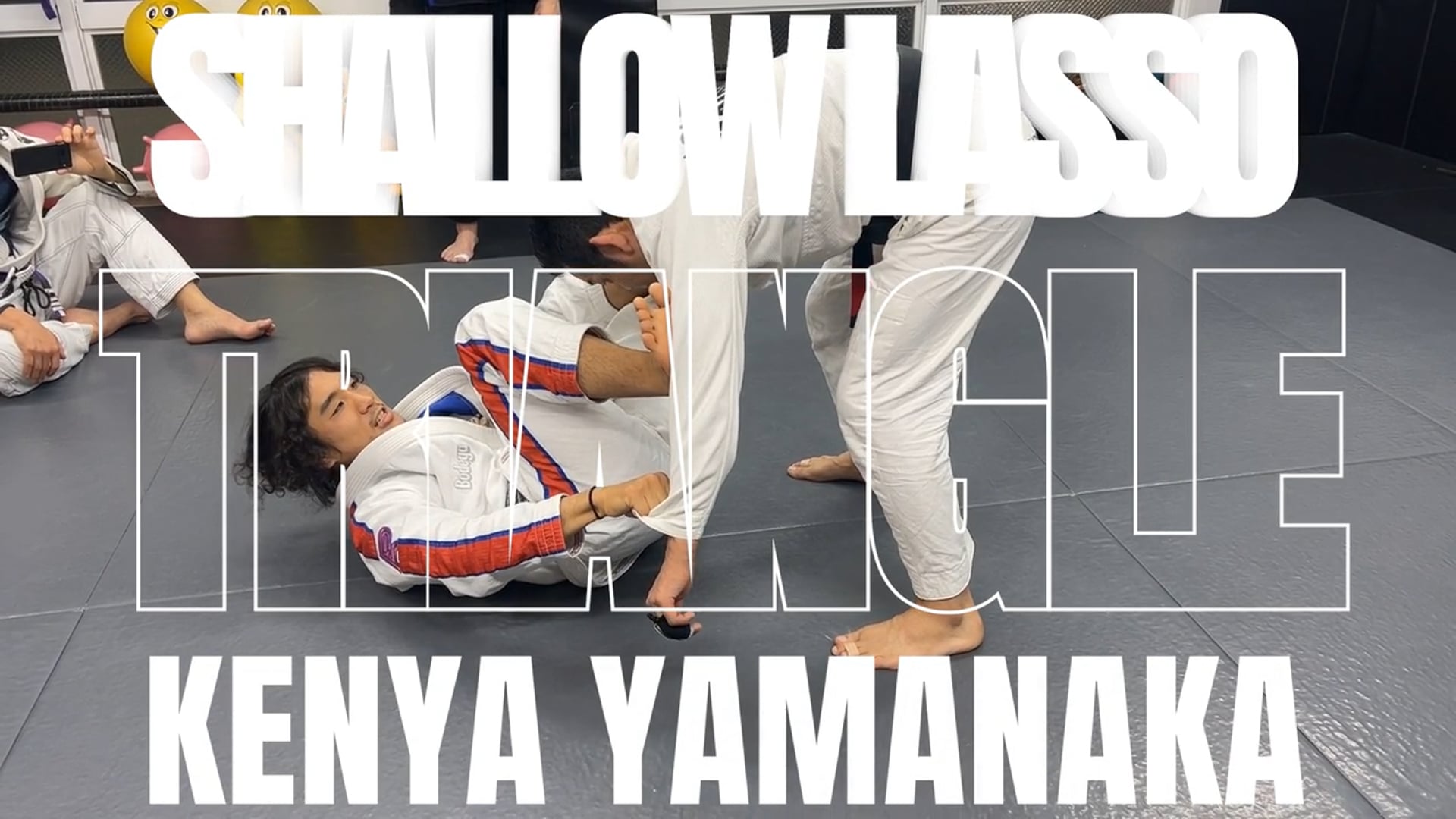 note TRIANGLE CHOKE FROM SHALLOW LASSO GUARD/KENYA YAMANAKA