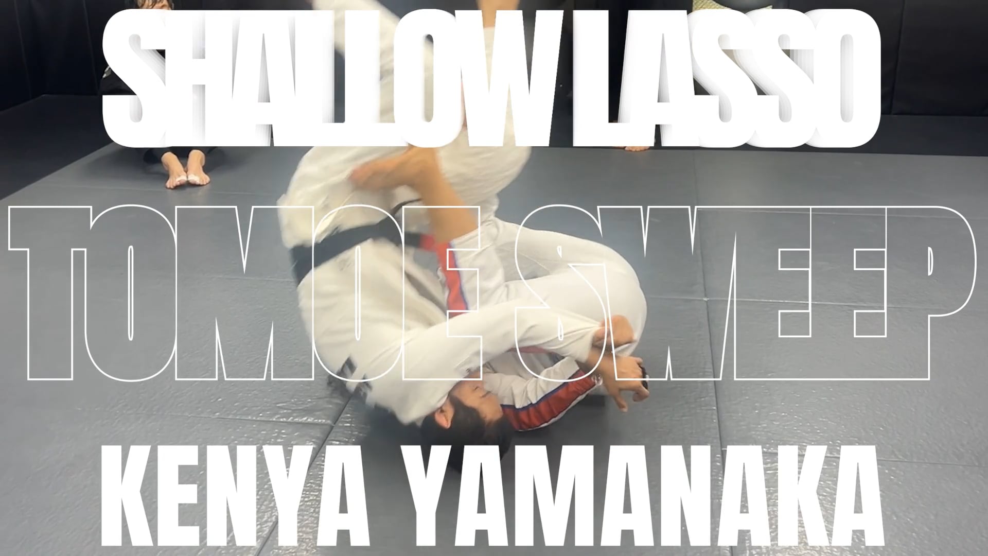 TOMOE SWEEP FROM SHALLOW LASSO GUARD/KENYA YAMANAKA