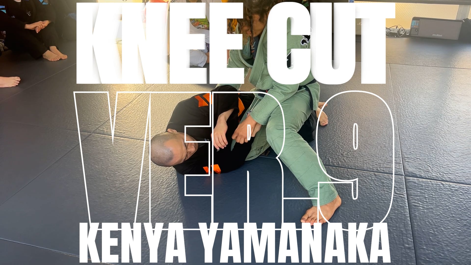 KNEE CUT PASSING AGAINST TURTLE GUARD/KENYA YAMANAKA