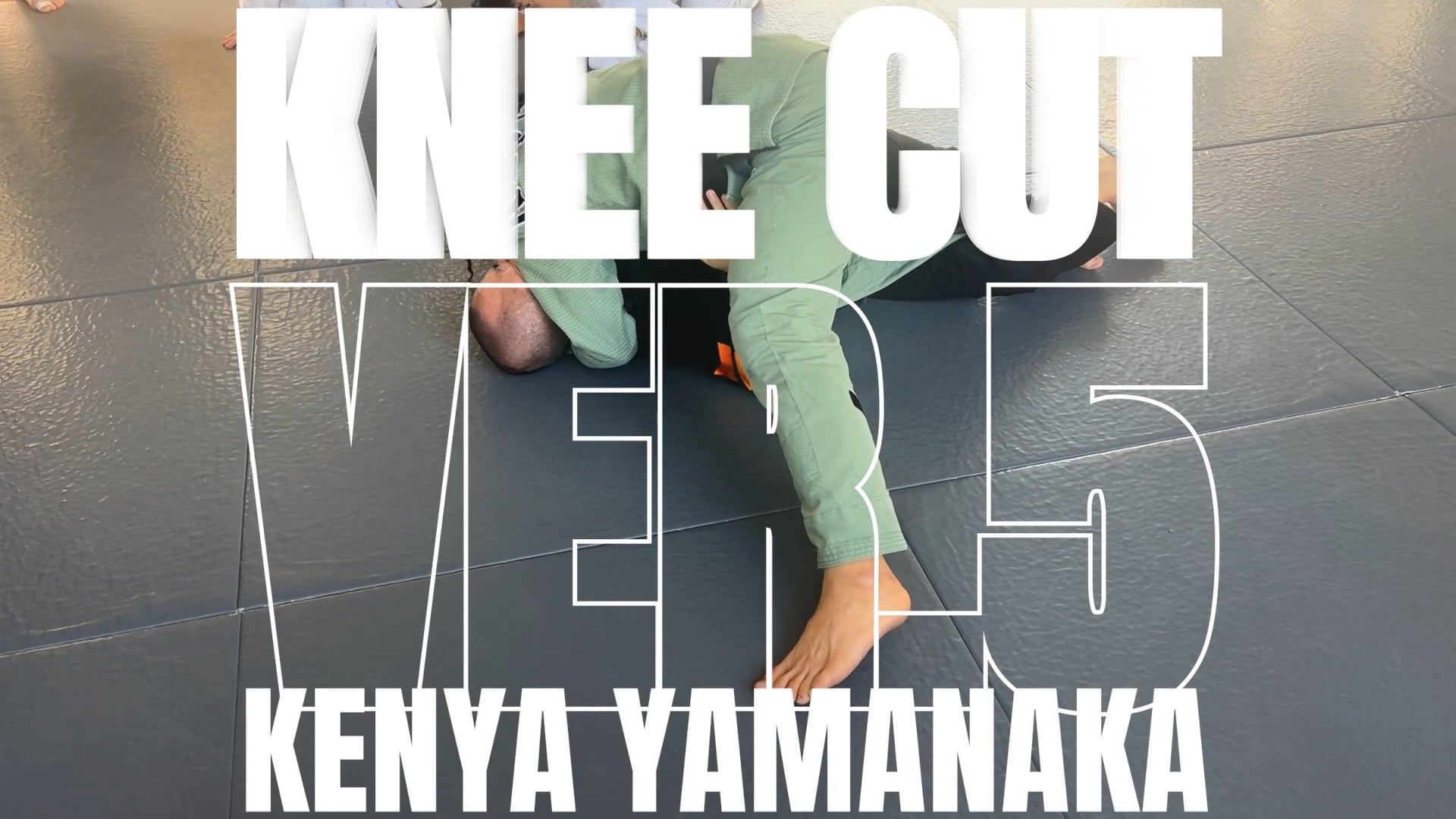 KNEE CUT PASSING AGAINST HALF GUARD/KANYA YAMANAKA