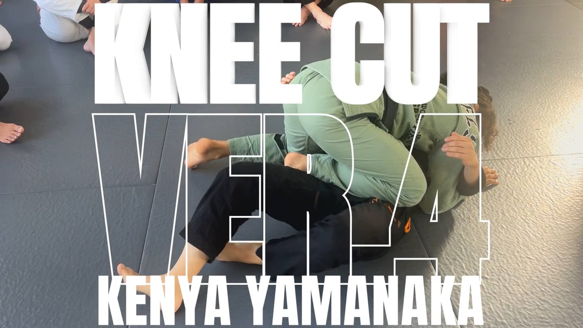 KNEE CUT PASSING AGAINST COYOTE HALF GUARD/KENYA YAMANAKA