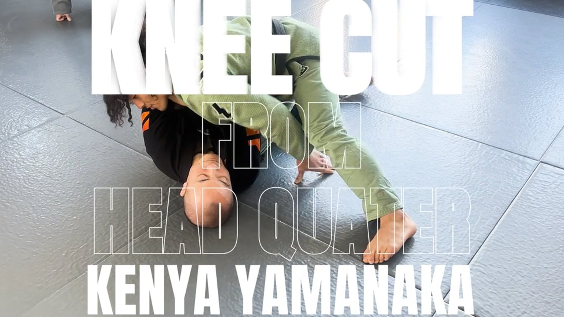 KNEE CUT PASSING FROM HEAD QUARTER/KENYA YAMANAKA