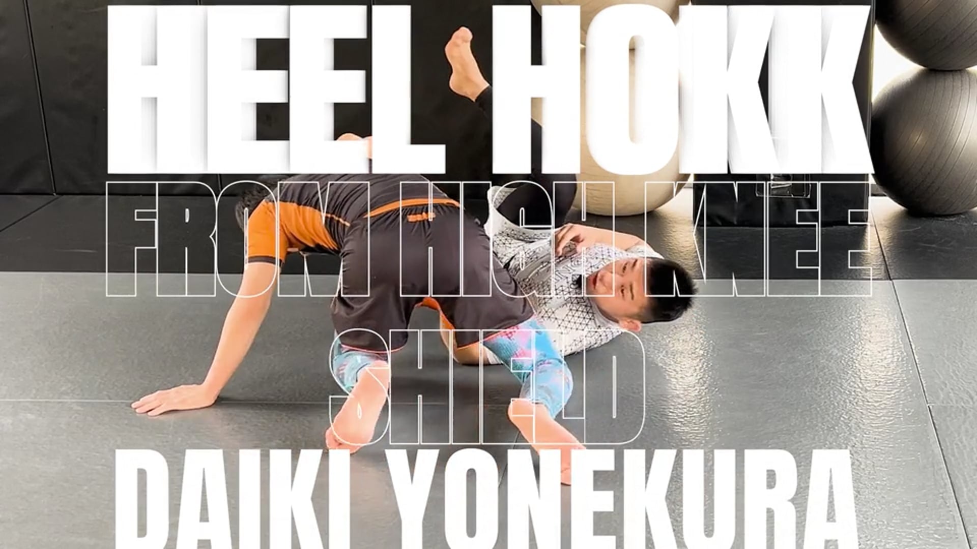 HEEL HOOK FROM HIGH KNEE SHEILD/DAIKI YONEKURA