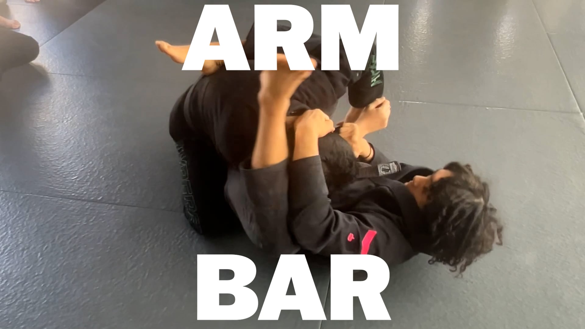 ARM BAR FROM TOP LOCK SWEEP/ KENYA YAMANAKA