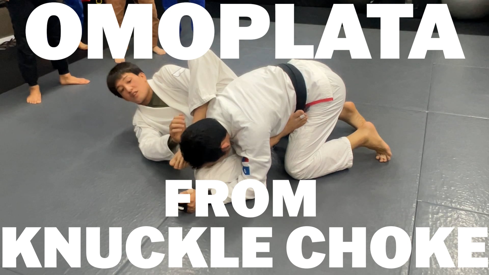 OMOPLATA FROM KNUCKLE CHOKE/JINNOSUKE KASHIMURA