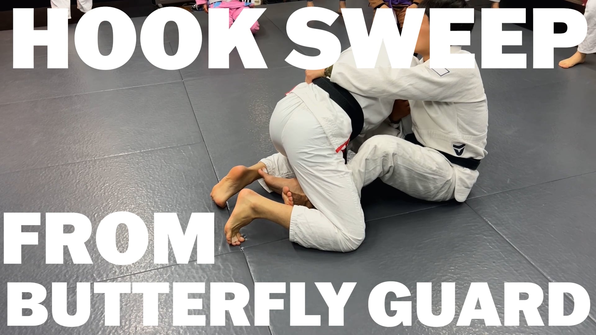 HOOK SWEEP FROM BUTTERFLY GUARD/JINNNOSUKE KASHIMURA