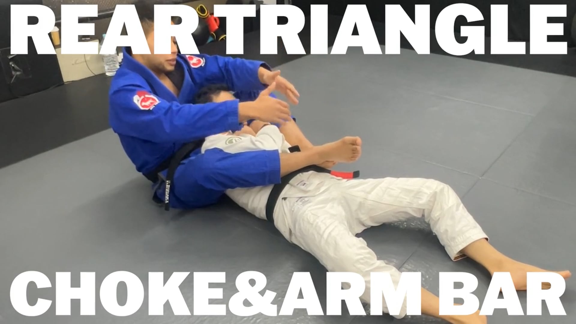 REAR TRIANGLE CHOKE & ARM BAR/MYKE OURA