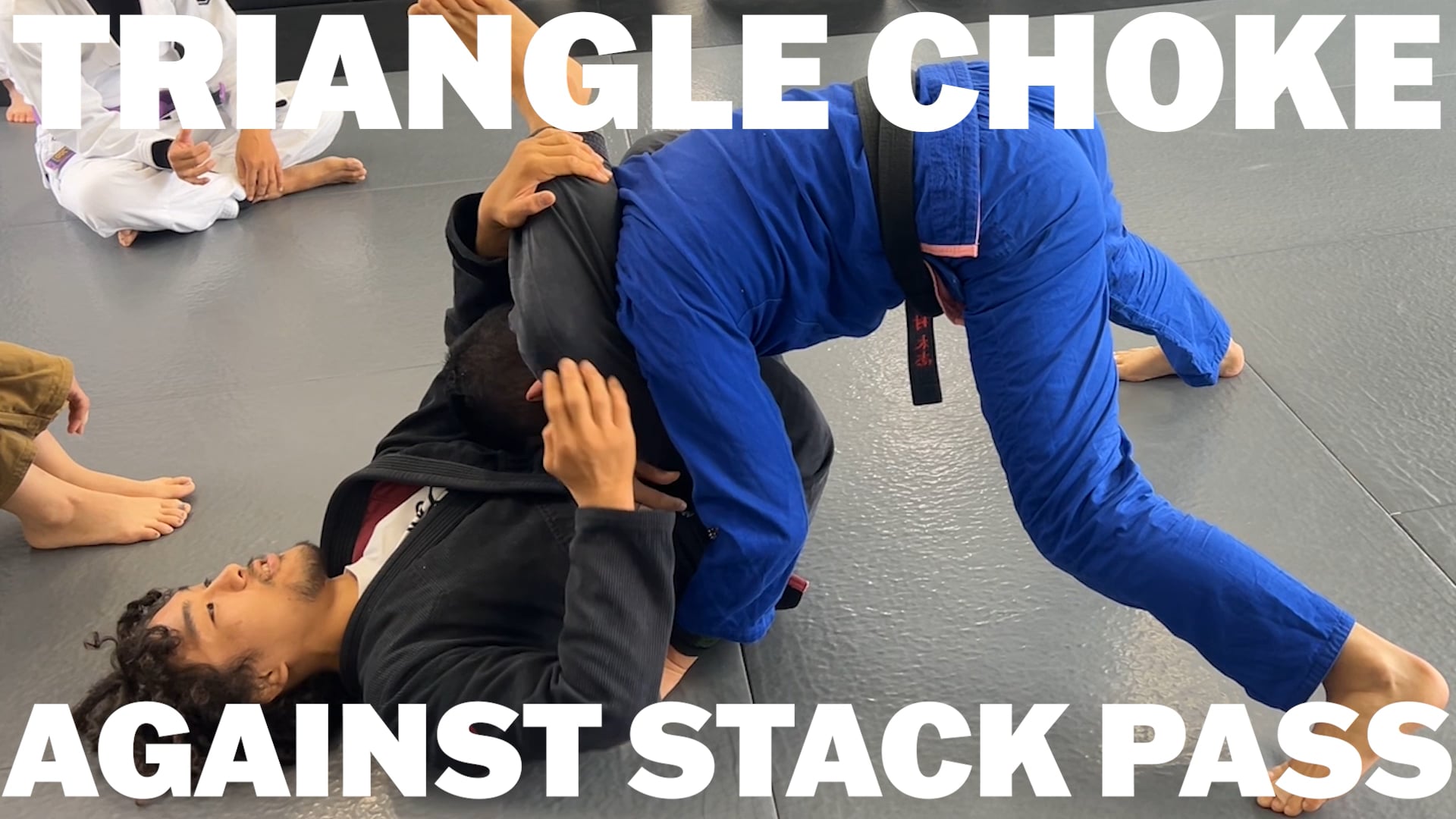 TRIANGLE CHOKE AGAINST STACK PASS/KENYA YAMANAKA