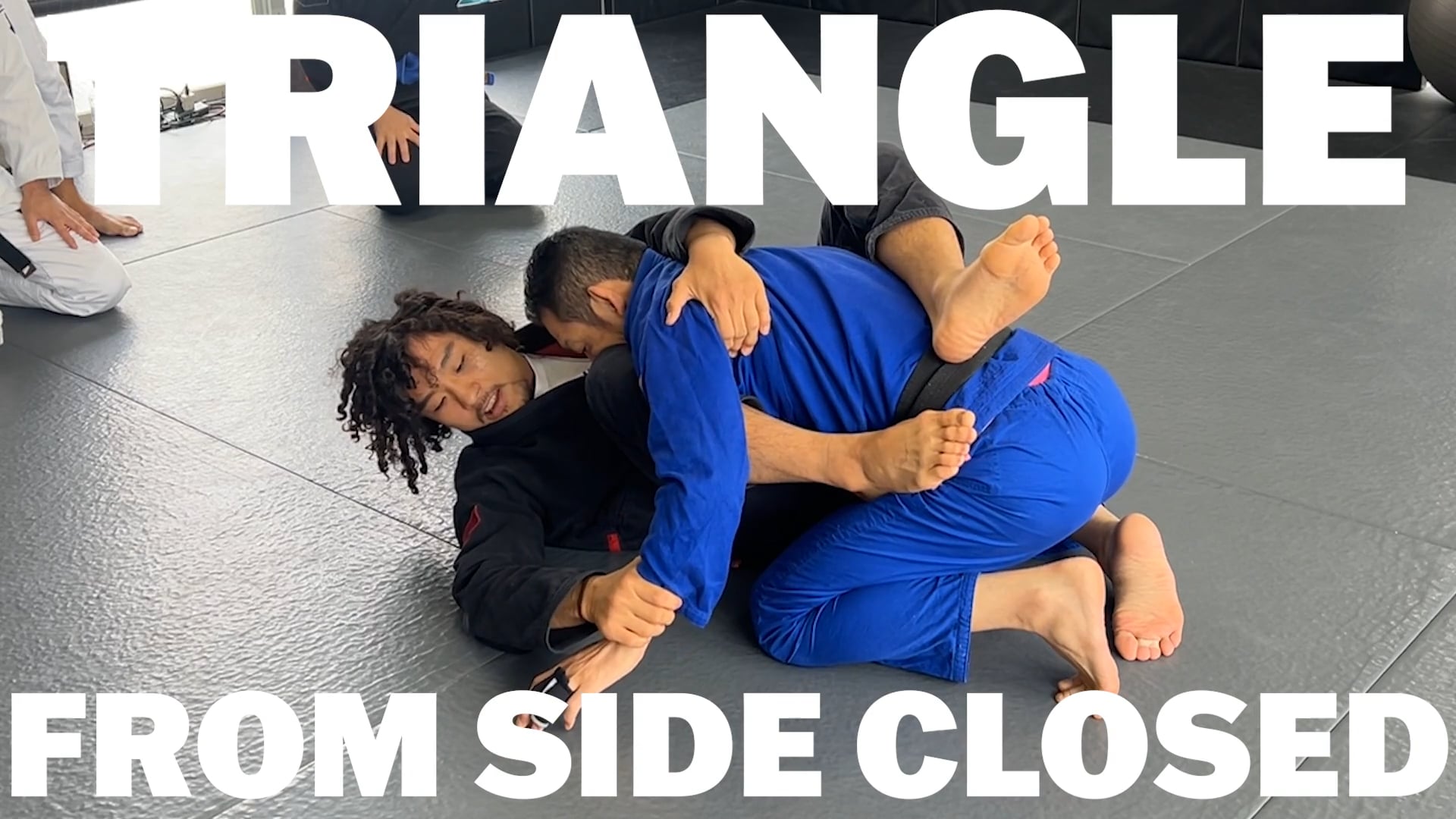 TRIANGLE CHOKE FROM SIDE CLOSED GUARD/KENYA YAMANAKA