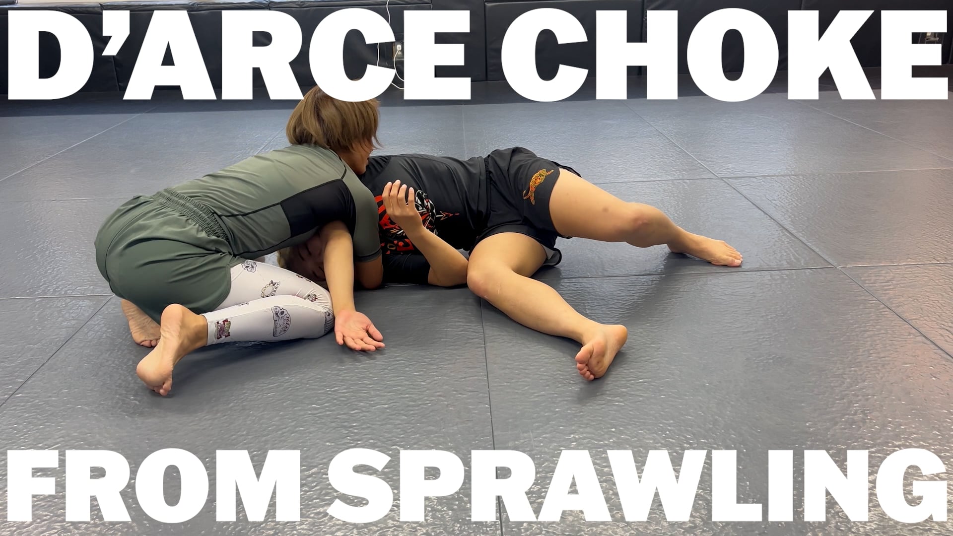 D'ARCE CHOKE FROM SPRAWLING/KANAE YAMADA