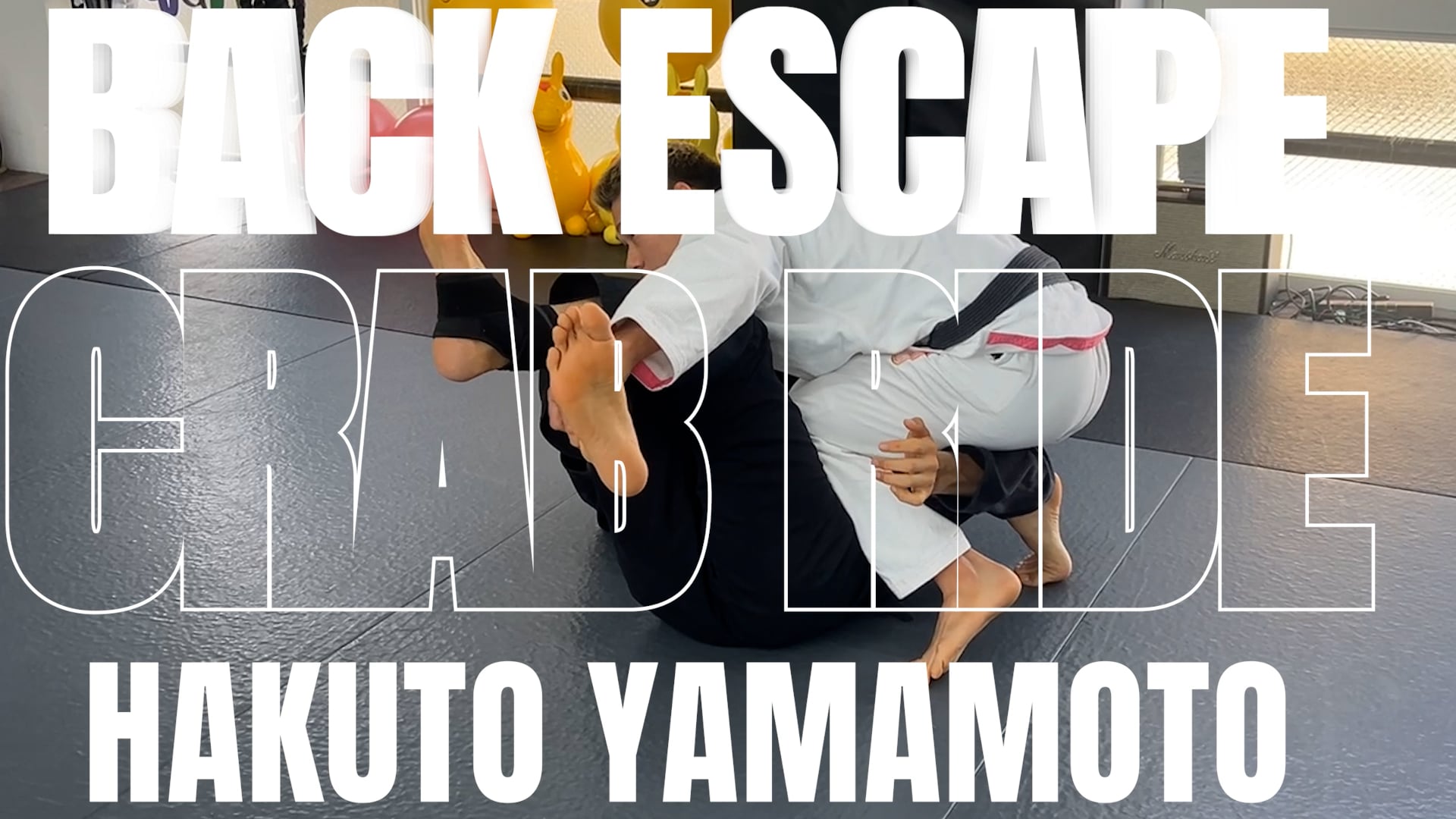 BACK ESCAPE AGAINST CRAB RIDE/HAKUTO YAMAMOTO