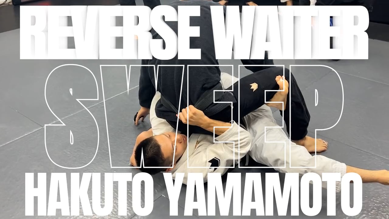 REVERSE WAITER GUARD SWEEP/HAKUTO YAMAMOTO