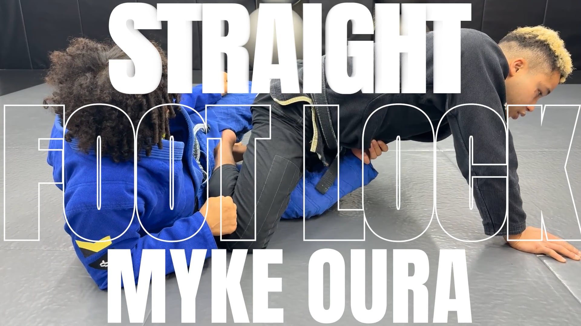 STRAIGHT FOOT LOCK/MYKE OURA