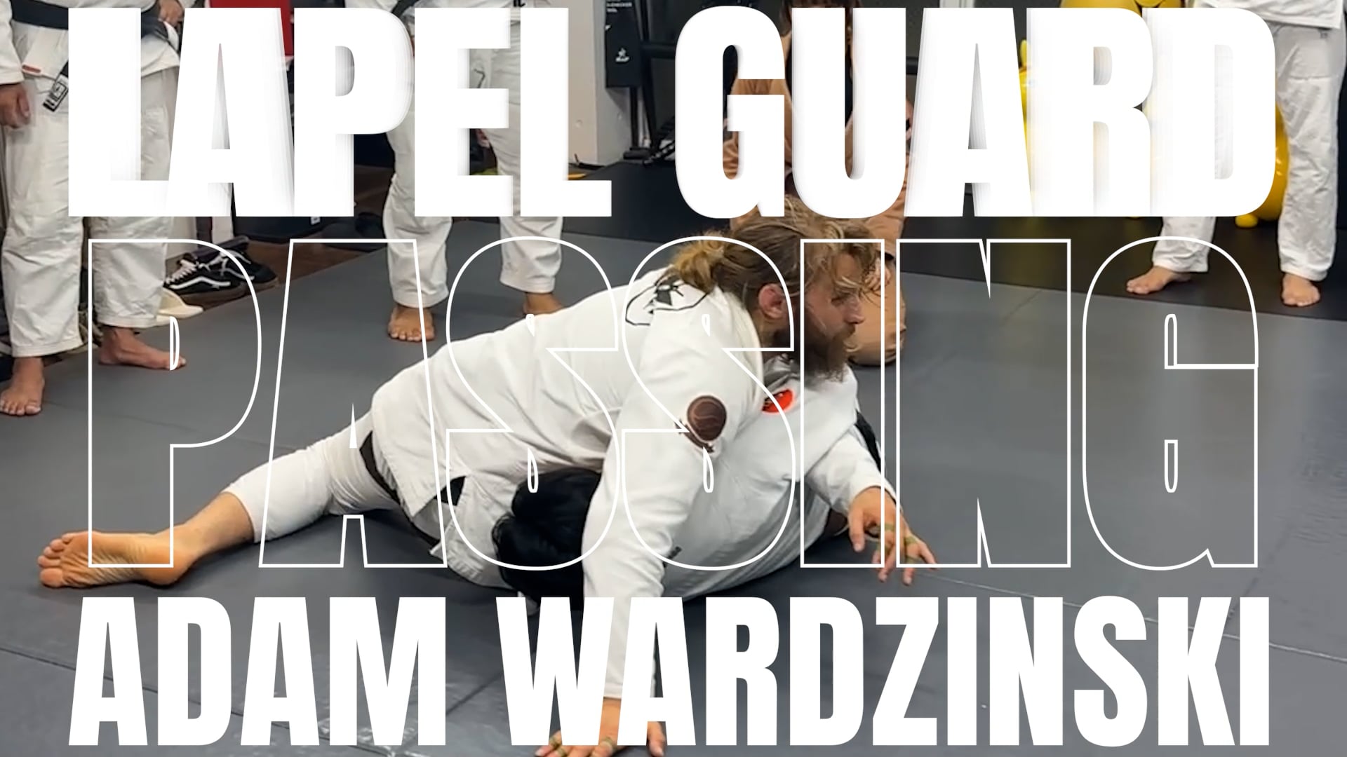 アダム・ワルジンスキ/LAPEL GUARD PASSINGをアップしました