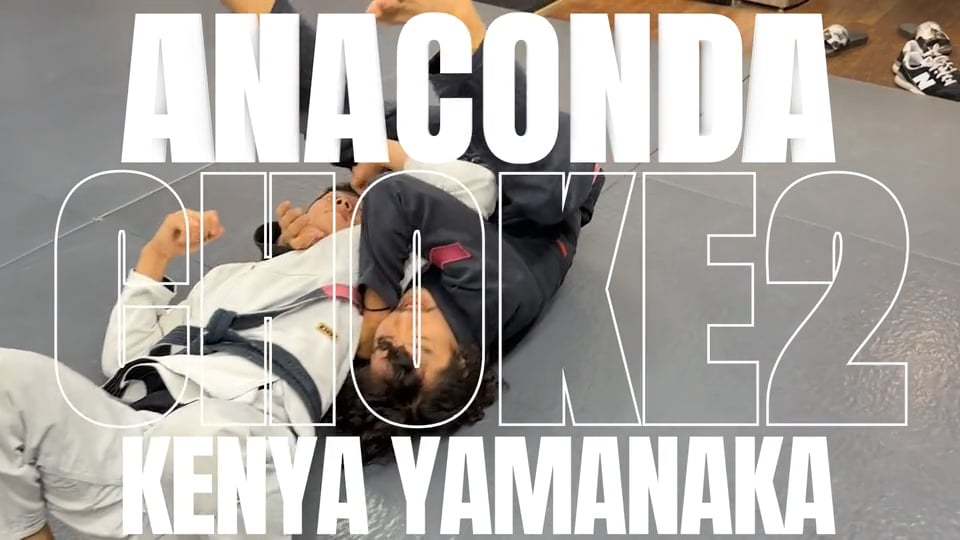 ANACONDA CHOKE AGAINST HALF GUARD/KENYA YAMANAKA