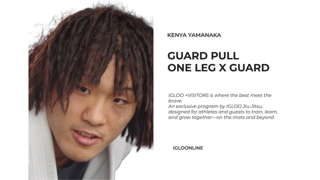 リクエスト:山中健也/ONE LEG X GUARDをアップしました