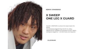 X SWEEP FROM ONE LEG X GUARD/KENYA YAMANAKA