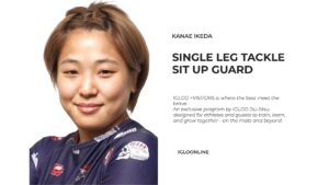 SINGLE LEG TACKLE FROM SIT UP GUARD/KANAE IKEDA