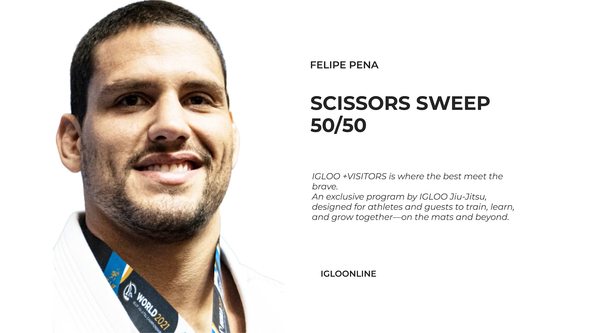 SCISSORS SWEEP FROM 50/50/FELIPE PENA