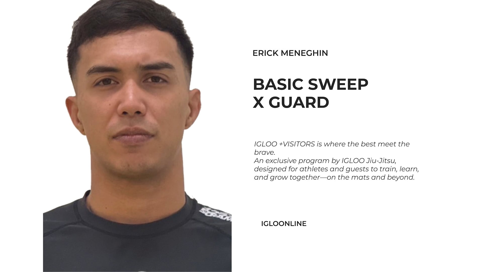 BASIC SWEEP FROM X GUARD/ERICK MENEGHIN