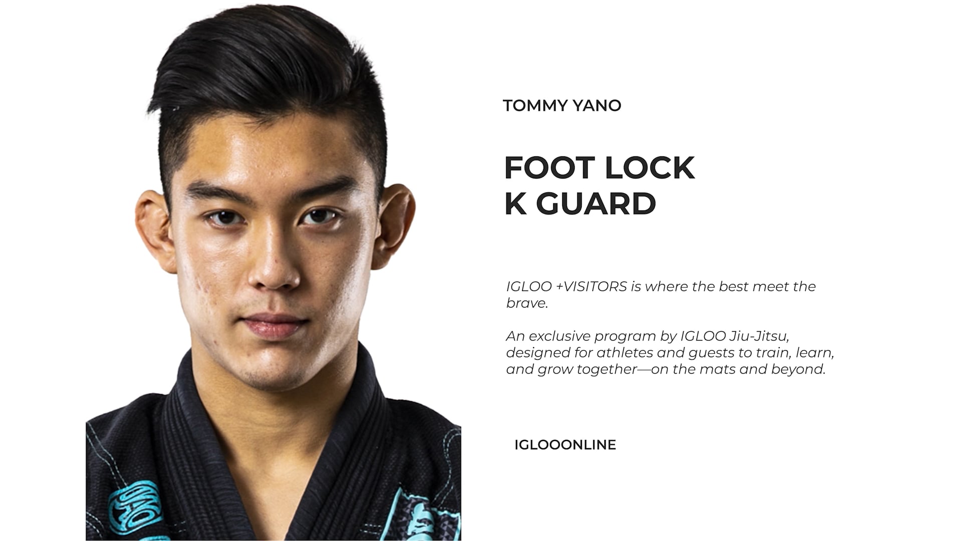 FOOT LOCK FROM K GUARD/TOMMY YANO