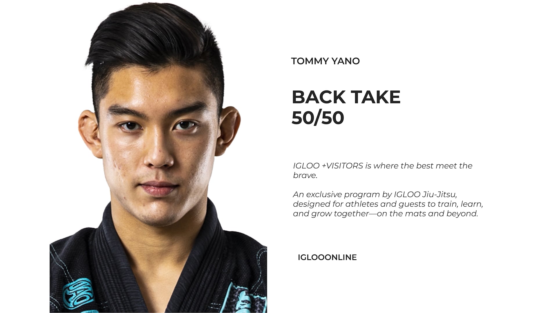 BACK TAKE FROM 50/50 /TOMMY YANO