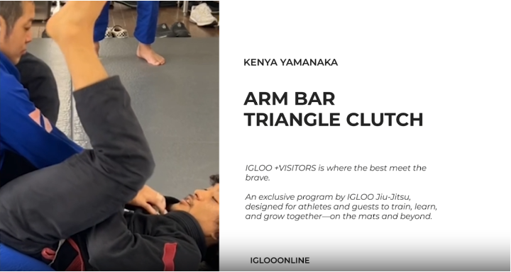 ARM BAR FROM TRIANGLE CLUTCH/KENYA YAMANAKA