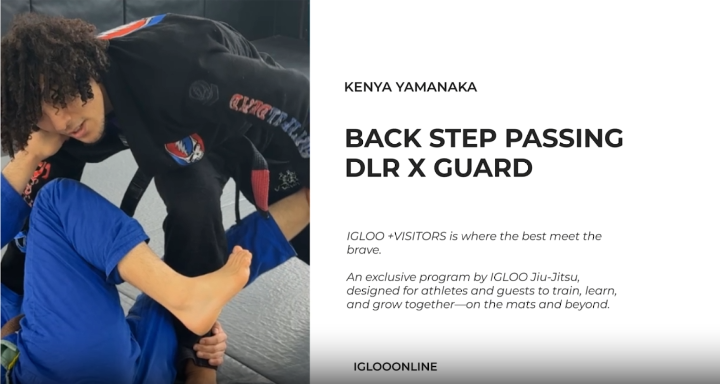 BACK STEP PASSING AGAINST DLR X GUARD/KENYA YAMANAKA