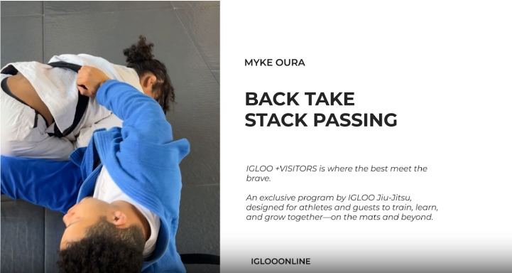 BACK TAKE AGAINST STACK PASSING/MYKE OURA