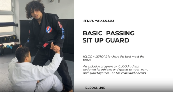 BASIC PASSING AGAINST SIT UP GUARD/KENYA YAMANAKA