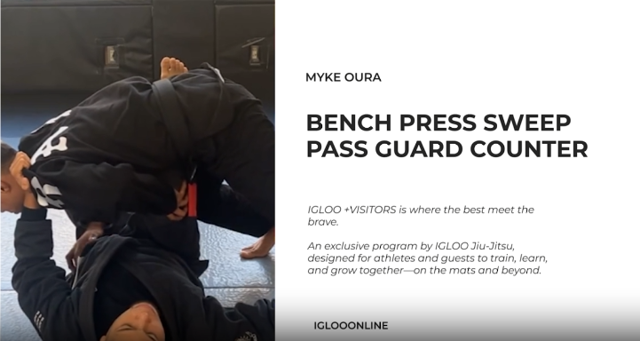 BENCH PRESS SWEEP/MYKE OURA