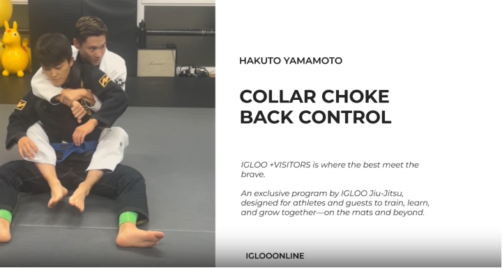 COLLAR CHOKE FROM BACK CONTROL/HAKUTO YAMAMOTO