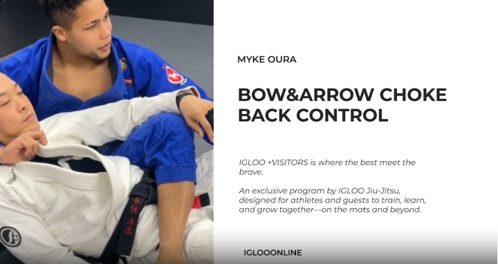 BOW&ARROW CHOKE FROM BACK CONTROL/MYKE OURA