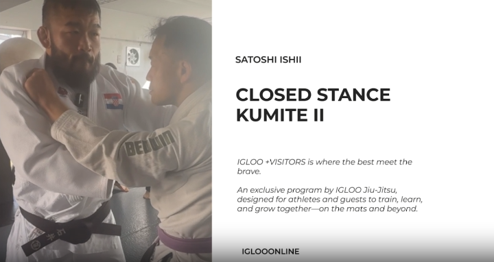CLOSED STANCE KUMITE II/SATOSHI ISHII