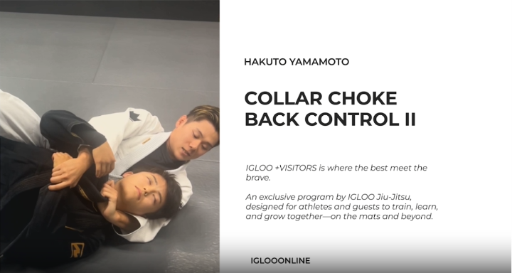 COLLAR CHOKE FROM BACK CONTROL II/HAKUTO YAMAMOTO