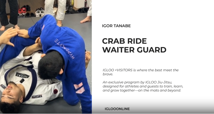 CRAB RIDE FROM WAITER GUARD/IGOR TANABE