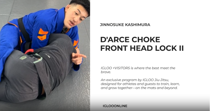 DARCE CHOKE FROM FRONT HEAD LOCK II/JINNOSUKE KASHIMURA