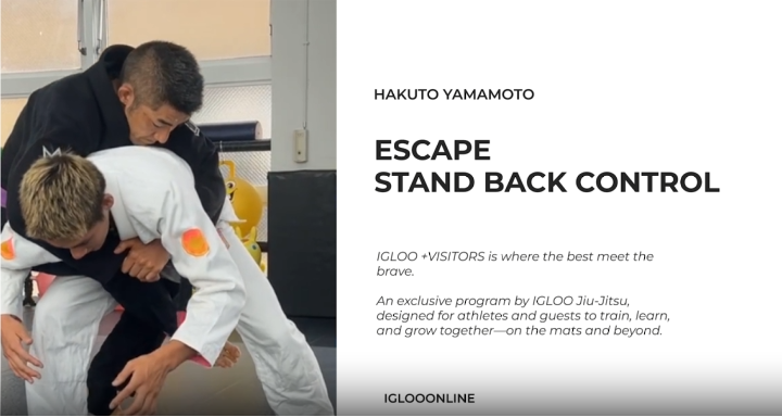 ESCAPE FROM STAND BACK CONTROL/HAKUTO YAMAMOTO
