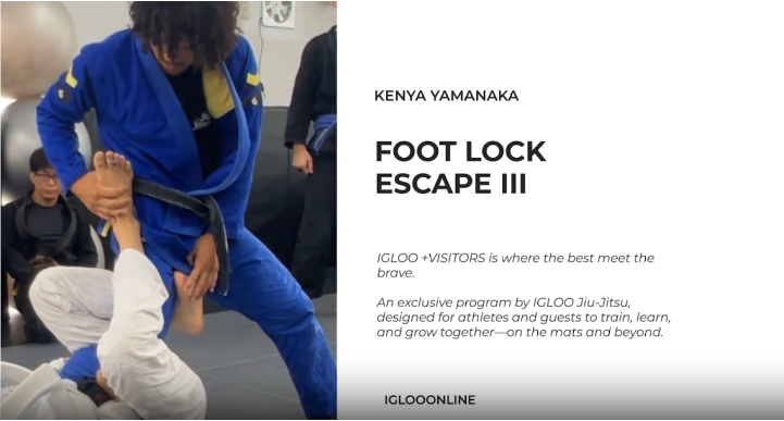 FOOT LOCK ESCAPE III/KENYA YAMANAKA