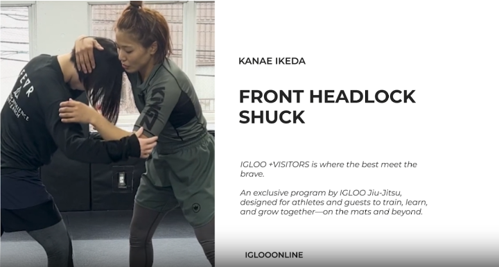 FRONT HEAD LOCK SHUCK/KANAE IKEDA