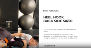 HEEL HOOK FROM BACK SIDE 50/50 /DAIKI YONEKURA