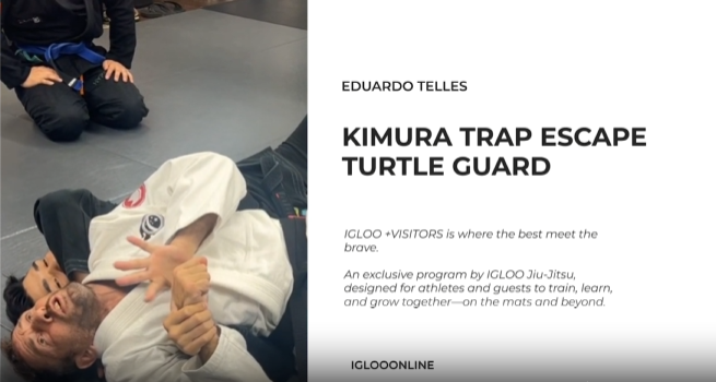 KIMURA TRAP ESCAPE FROM TURTLE GUARD/EDUARDO TELLES
