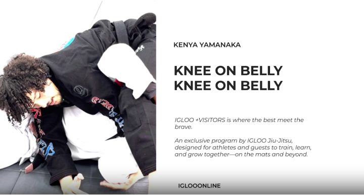 KNEE ON BELLY TO KNEE ON BELLY/KENYA YAMANAKA