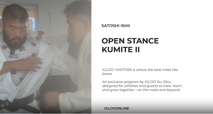 OPEN STANCE KUMITE II/SATOSHI ISHII