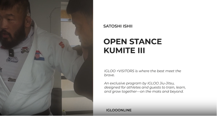 OPEN STANCE KUMITE III/SATOSHI ISHII